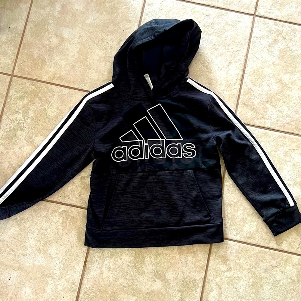 Adidas kids size 8 hoodie! Like new!